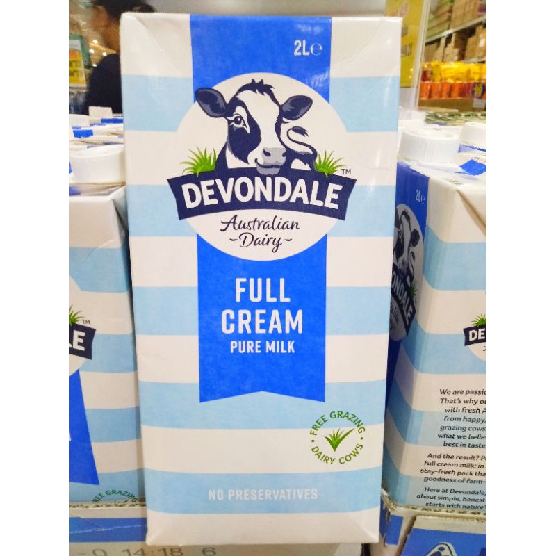 Devondale Full Cream Milk 2 liters Shopee Philippines