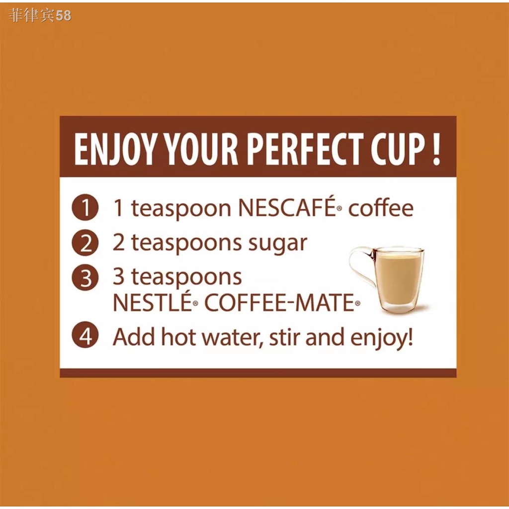 CreamersNestle CoffeeMate Coffee Creamer Sachet 5g 48 Sachets