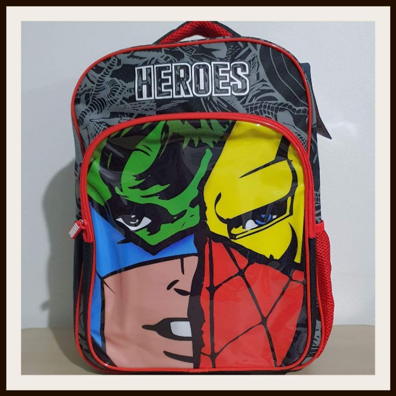 Marvel heroes backpack Shopee Philippines
