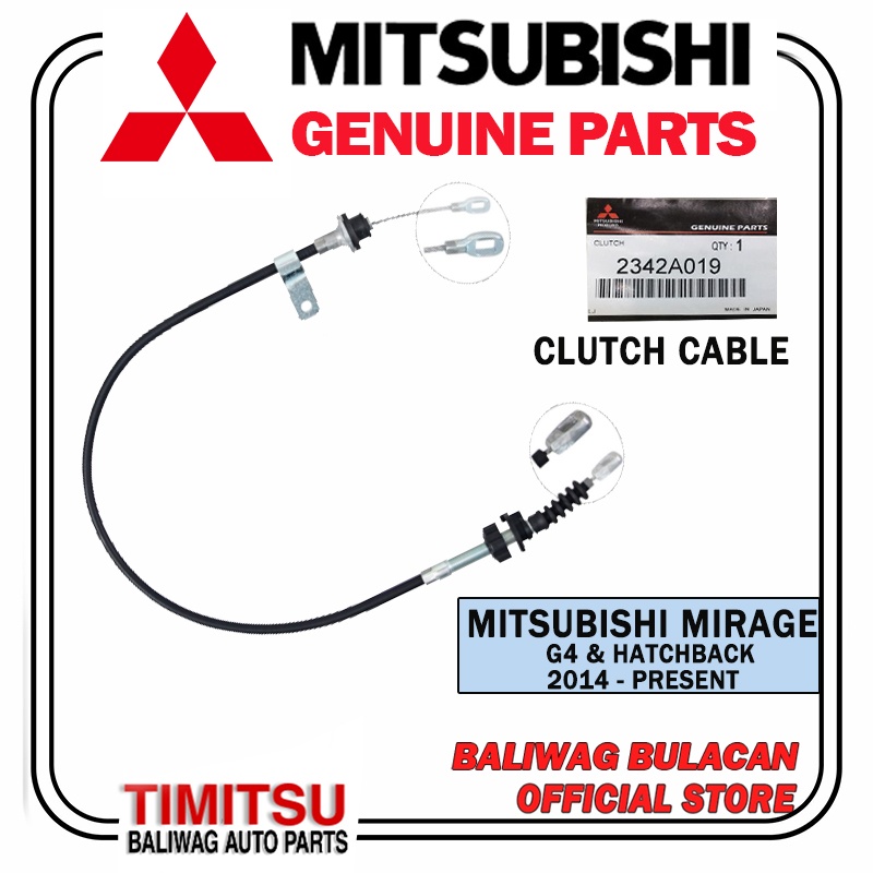 CLUTCH CABLE MIRAGE G4 HATCHBACK 2014PRESENT 2342A019 MITSUBISHI