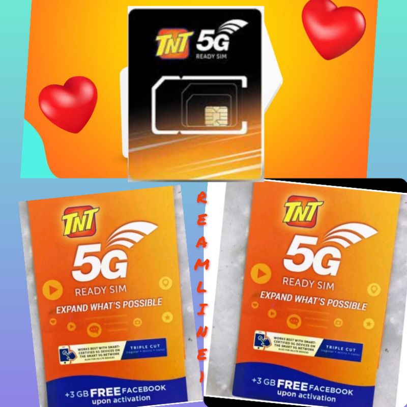 Tnt sim 5G free 3GB facebook sealed | Shopee Philippines