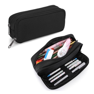 10 Pcs Plastic Pencil Box Large Capacity Pencil Case Box with Snap Tight  Lid Stackable Design Crayon Box School Pencil Case Storage Organizer Box  for
