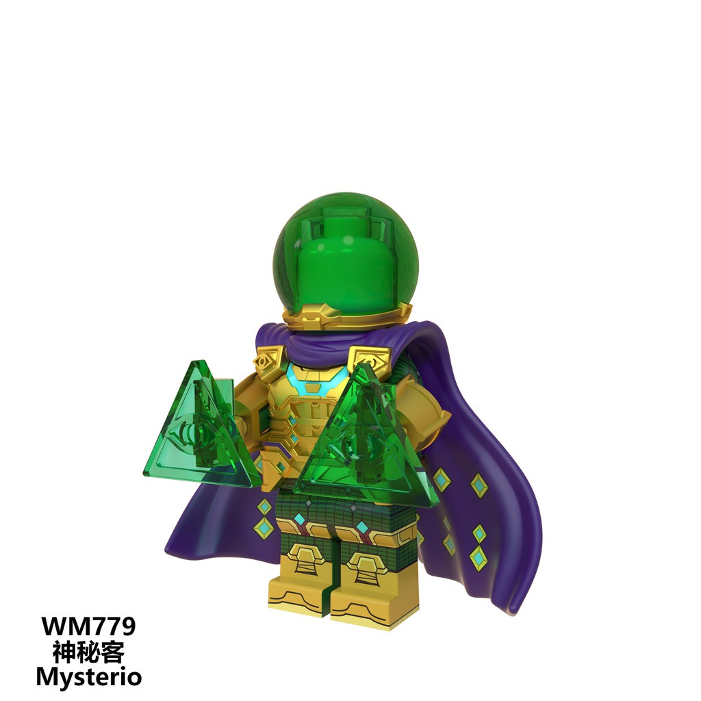 Ready Stock】∋Marvel Spiderman Far From Home Lego Minifigures Spider-Man  Mysterio Super Heroes Build | Shopee Philippines