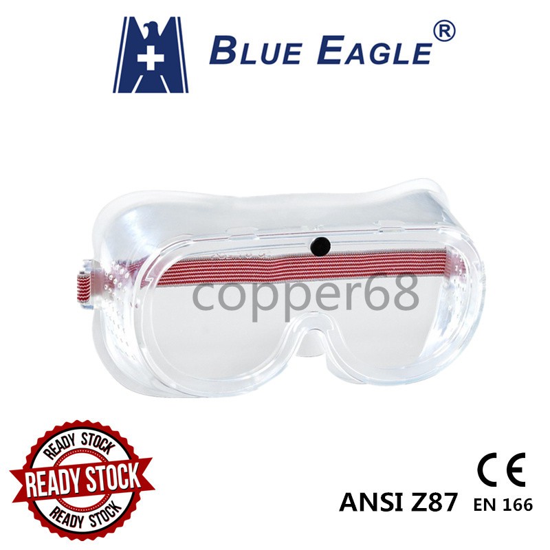 BLUE EAGLE Medical Laboratory Safety Goggle PPE Surgical Eye Protection