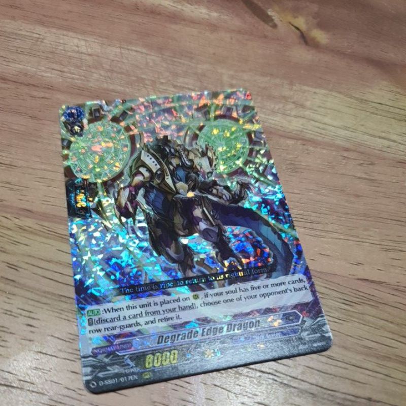 DEGRADE EDGE DRAGON RRR DSS01 CARDFIGHT VANGUARD ENGLISH | Shopee ...