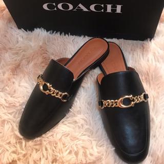 AUTHENTIC COACH SOFI SLIDE IN BLACK Shopee Philippines