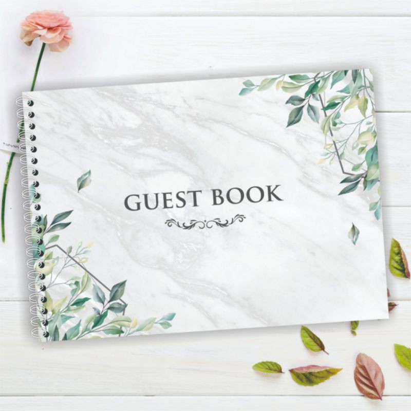 Guest book Wedding Party Guest book hard cover GB15 Shopee Philippines