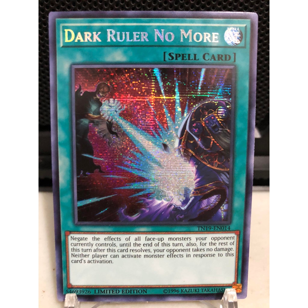 Dark Ruler No More TN19EN014 Prismatic Secret Rare Shopee Philippines