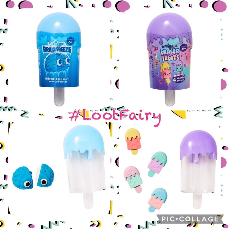 SMIGGLE COOL TREAT ERASER SET Shopee Philippines