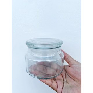 10pcs Glass Yogurt Containers, Home Kitchen Dessert Yogurt Jars With Lids,  Glass Pudding Jars, Heat Resistant Yogurt Glasses With Plastic Lids, Kitche