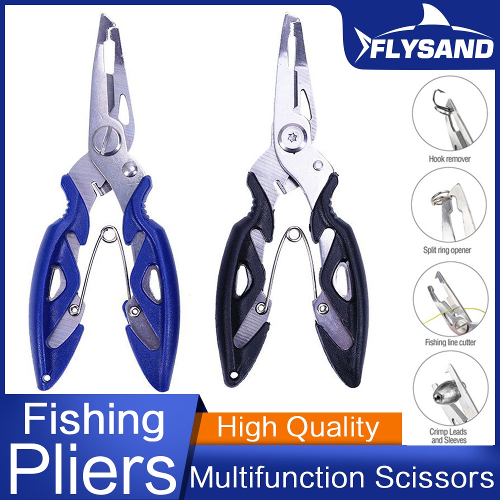 Fishing Plier Scissor Braid Line Lure Cutter Hook Remover Fishing ...