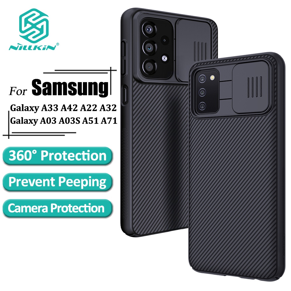 NILLKIN CamShield Case For Samsung A56 A55 A54 A53 A25 A36 A16 A15