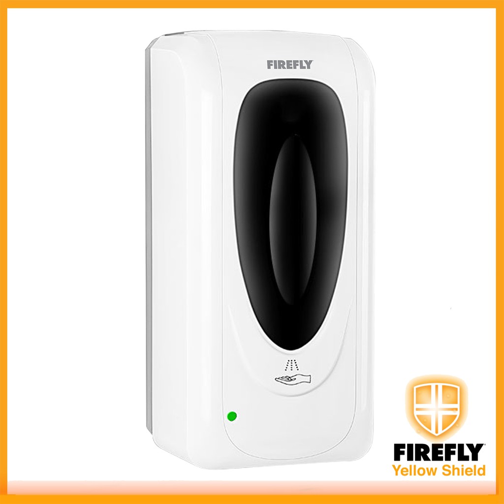 Firefly Yellow Shield Contactless Alcohol Dispenser with Infrared Sensor -  FYA102D