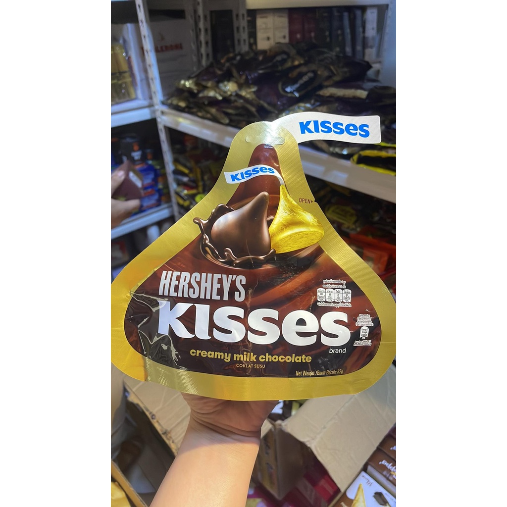 HERSHEYS KISSES 82g creamy milk Shopee Philippines