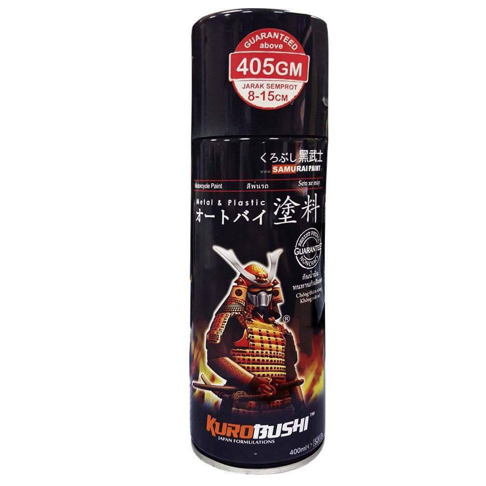 Samurai 29/109A Flat Black (Standard Color) Spray Paint 400ml [Made in