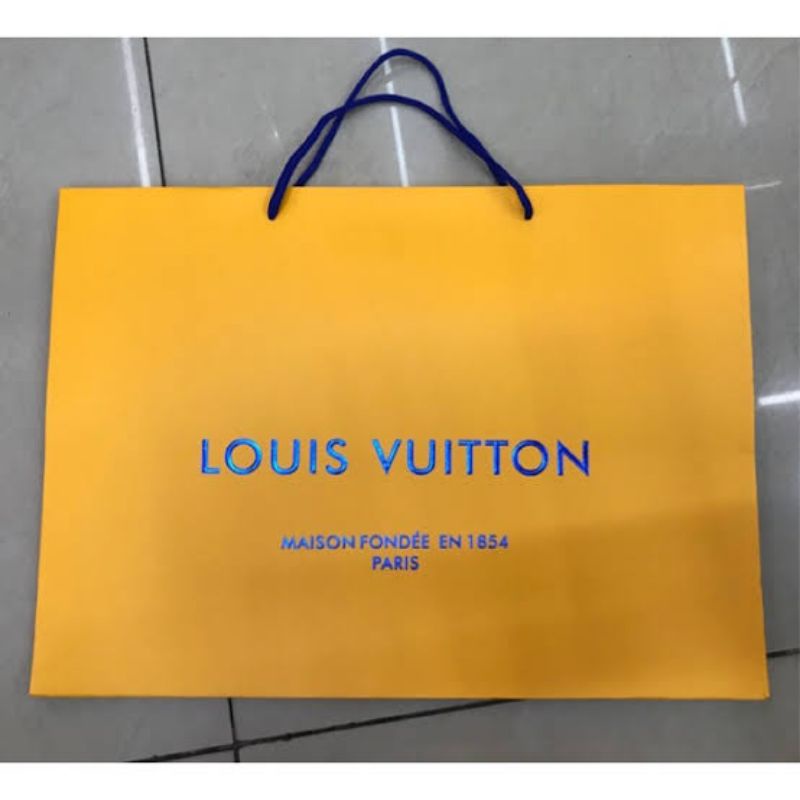 Shop louis vuitton paper bag for Sale on Shopee Philippines