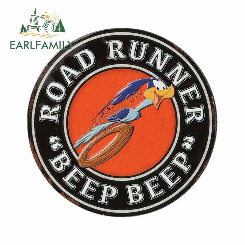 EARLFAMILY 13cm x 13cm For Road Runner Car Graffiti Sticker Auto Air ...