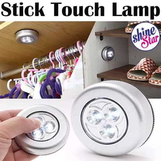 Tap Touch Lamp LED Wireless Push Light Stick on Tap Touch Lamp Lights