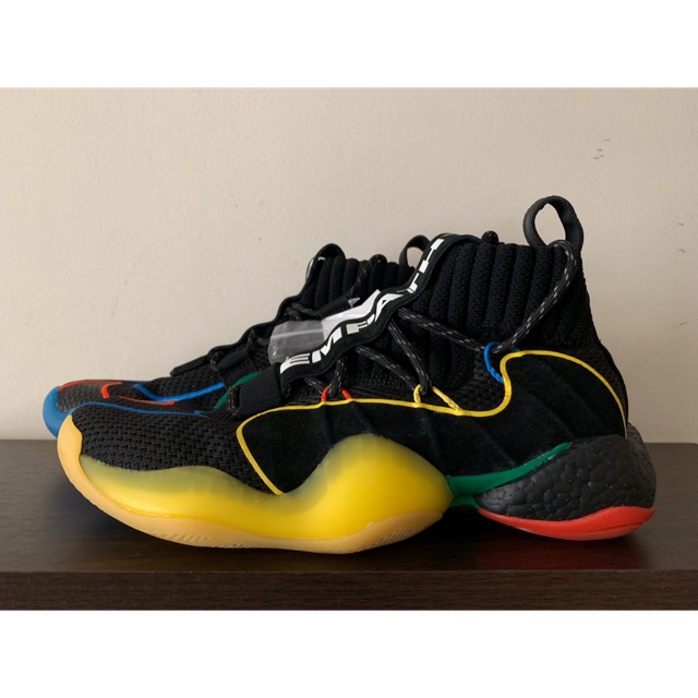 Men's shoes adidas x Pharrell Williams Crazy BYW Gratitude + Empathy  Black/ Multicolor