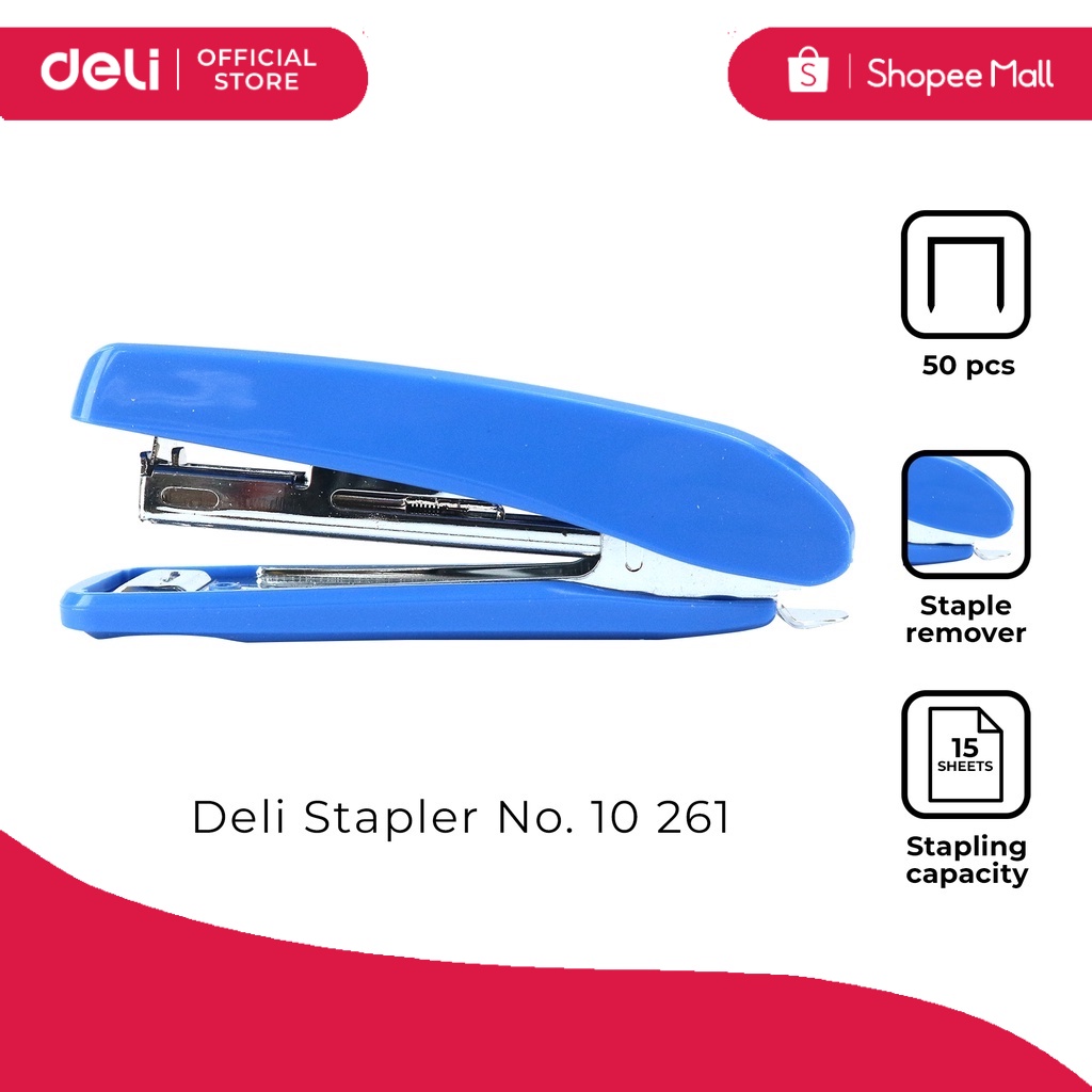 Deli 261 Stapler No. 10 (1PC) [7527261] | Shopee Philippines