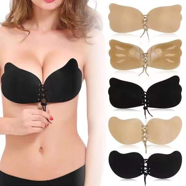 Lucky girls】ULIFE Magic Push up Bra butterfly silicon