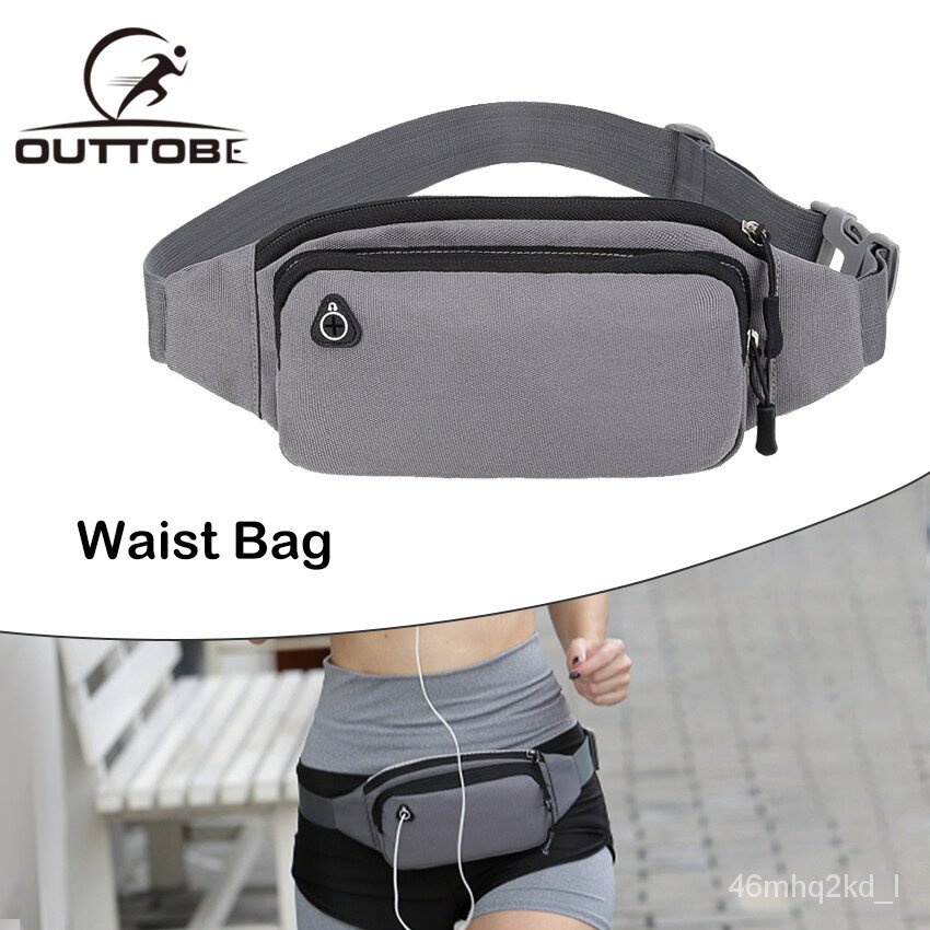 Outtobe belt bag for men Sports Waist Pack Bag Pouches Waist Belts Bag