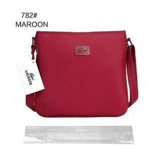 Lacoste sling bag online red