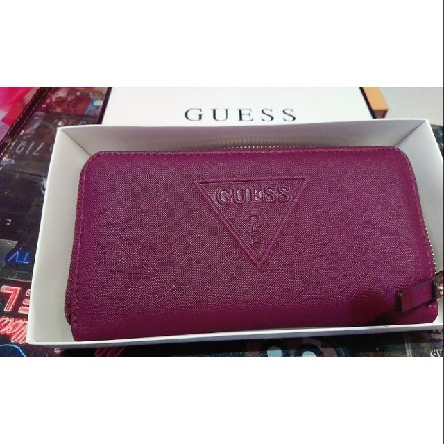 Guess hot sale long wallet