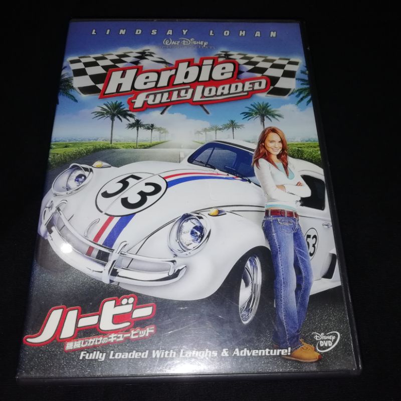 HERBIE FULLY LOADED DVD Made in Japan ORIGINAL Lindsay Lohan Comedy ...