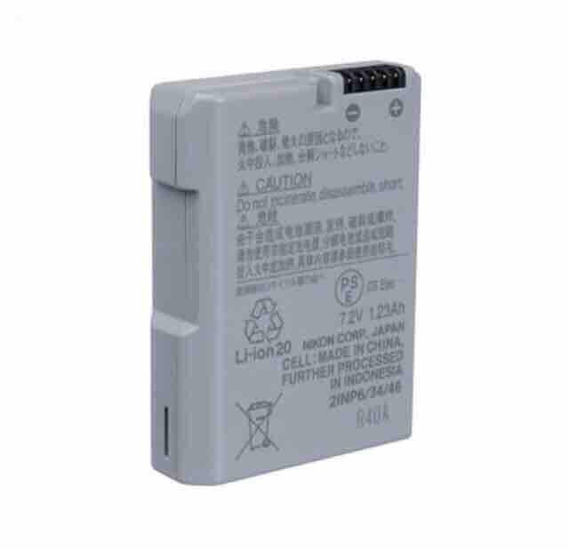 Batterie Fotocamera Ricambio 2 Batterie EN-EL14A Compatibili Per Nikon D3100, D3200, D3300, D3400, D3500, DF E COOLPIX Ricambio Batteria Nikon Generico
