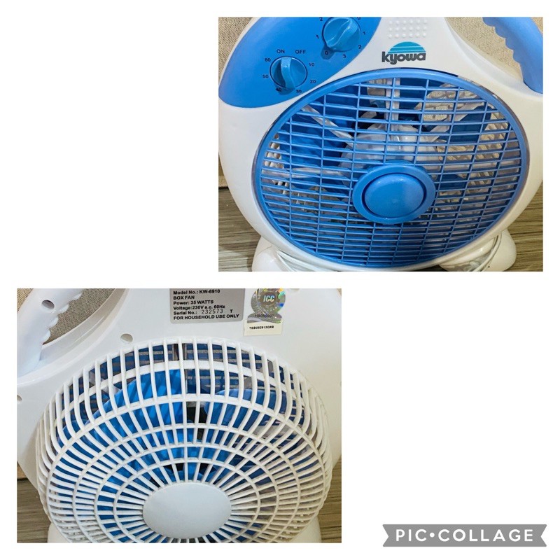 Kyowa Jet Aire Box Fan 10” Model KW 6190 Shopee Philippines