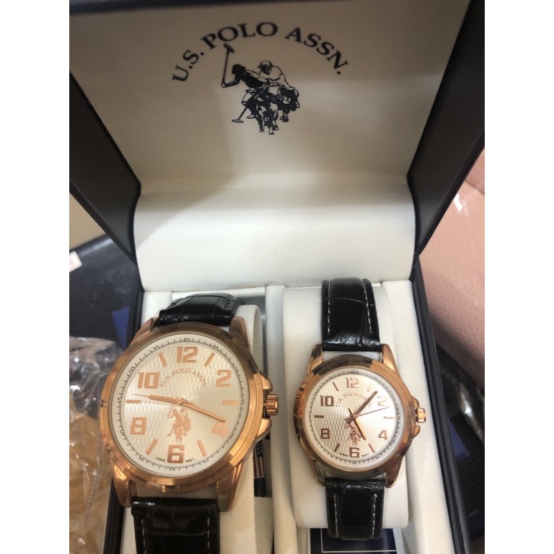 Us polo assn couple watches hot sale