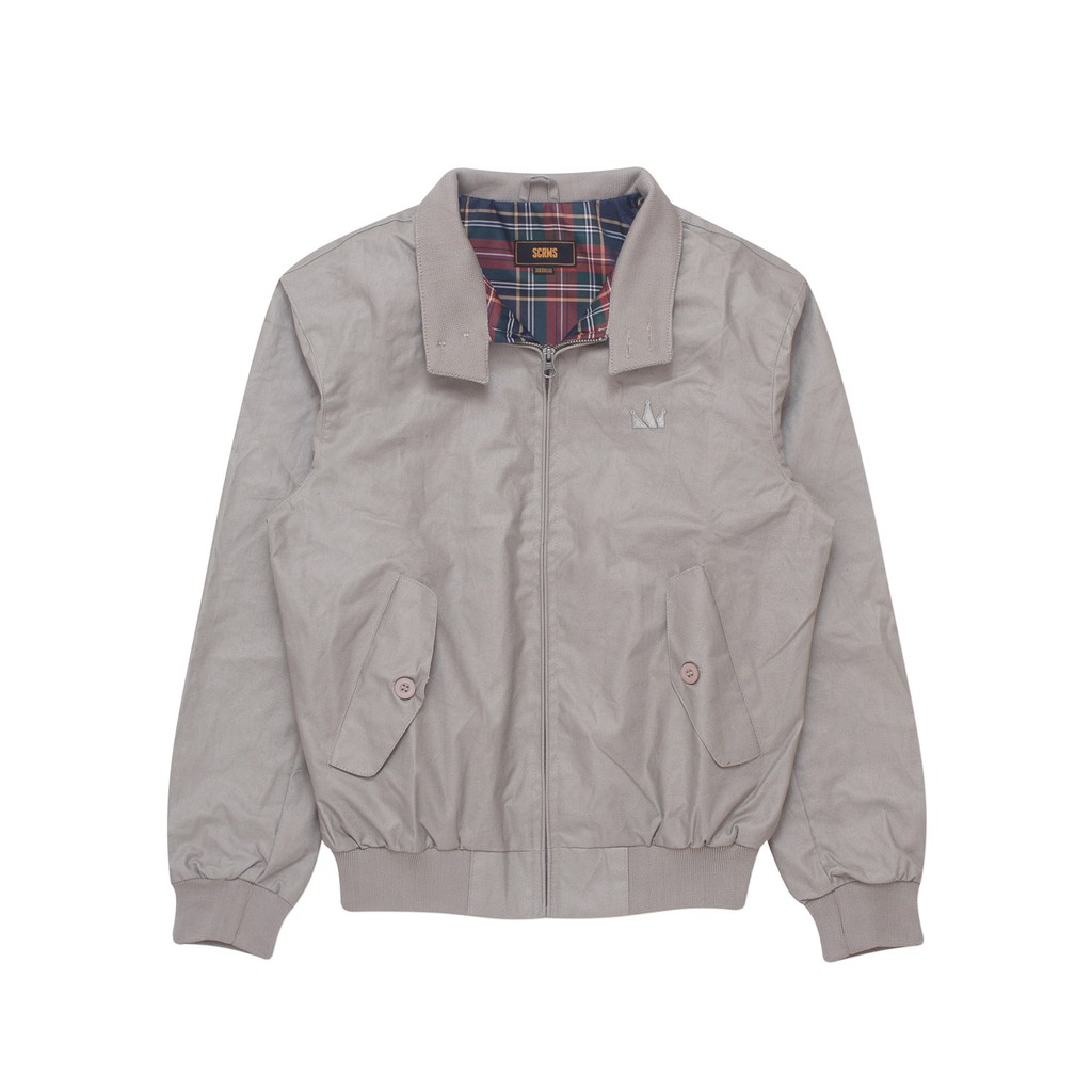 Screamous jacket - JACKET GROCERY DARK GREY | Shopee Philippines