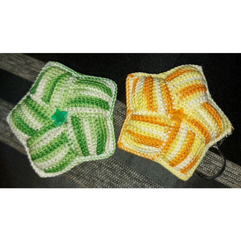 Crochet Star Amigurumi Pincushion Keychain Shopee Philippines