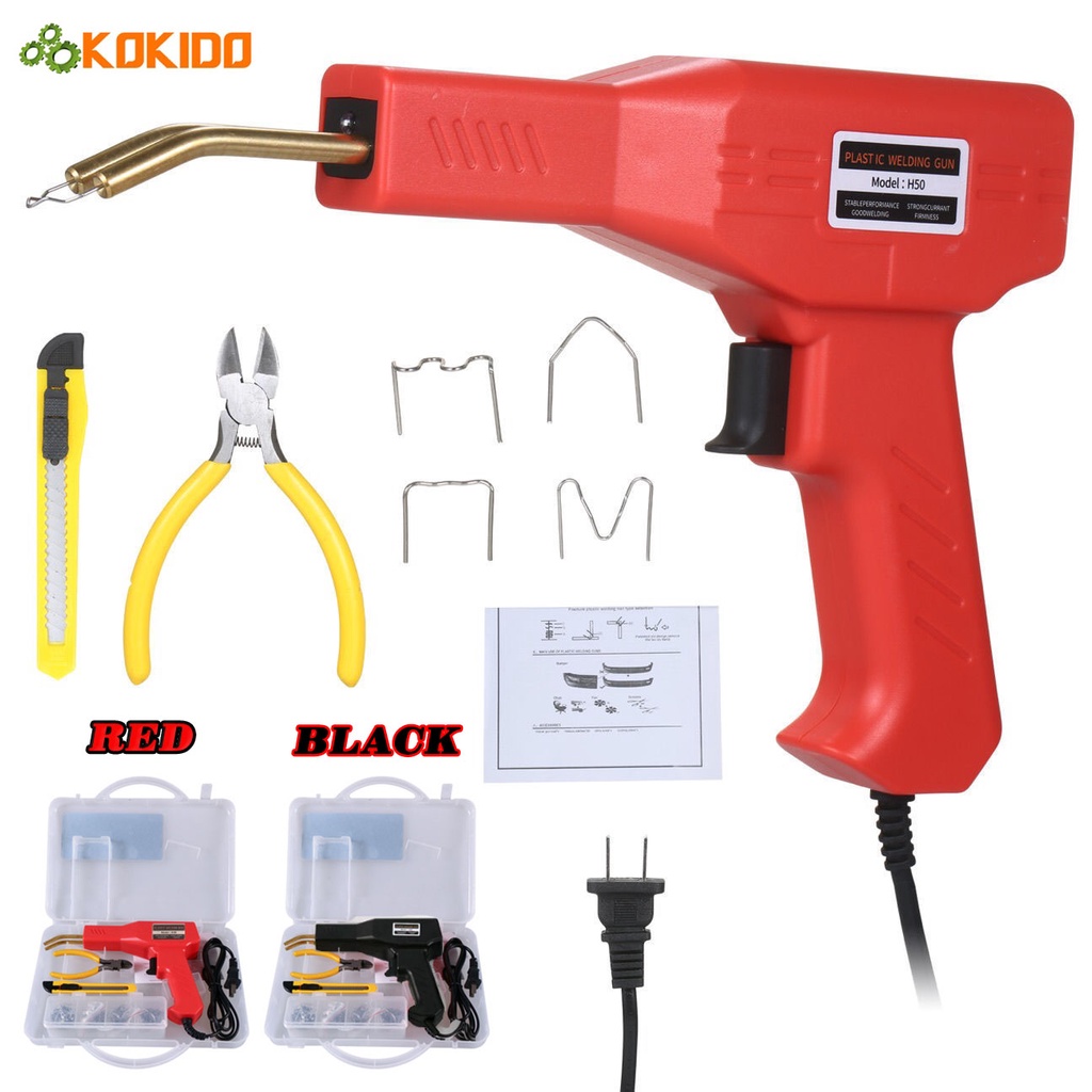 Handheld Plastic Welding Gun Portable Car Bumper Repair Tool Set Hot ...