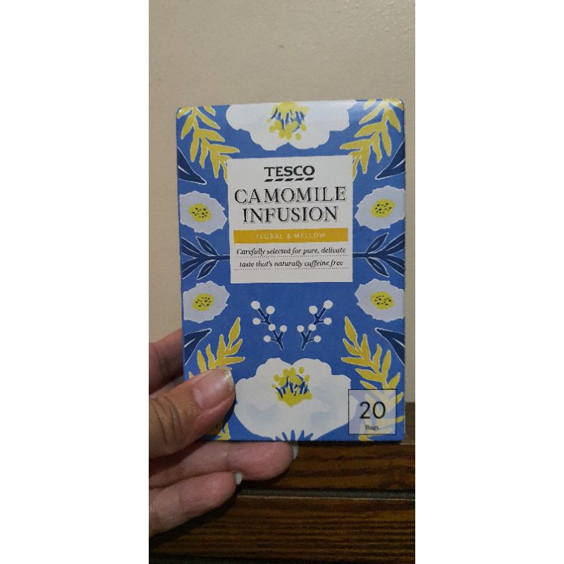 Tesco Camomile Tea Infusion 20 Tea Bags (chamomile) Shopee Philippines
