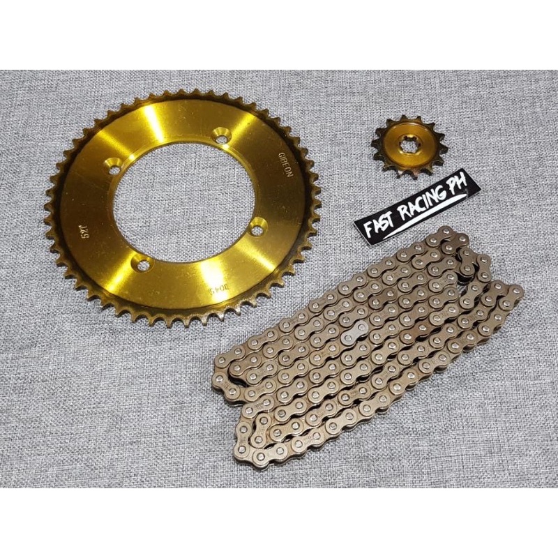 KAWASAKI KLX 150 CHAIN AND SPROCKET SET 428 heavy duty 47t 14t klx150 ...