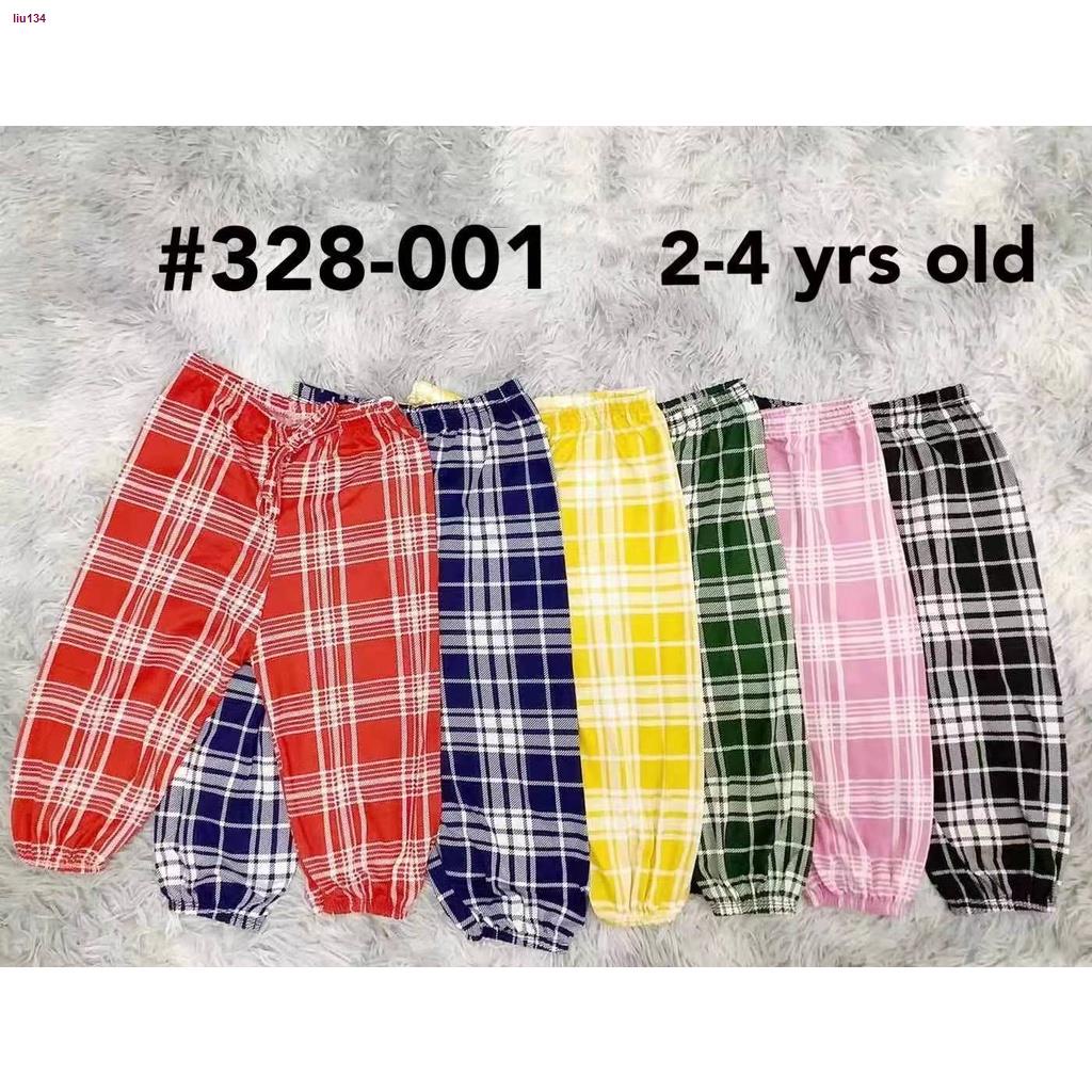 TT Unisex Checkered Pajama 2-8 Year Old Kids (Pranela Tela) | Shopee ...