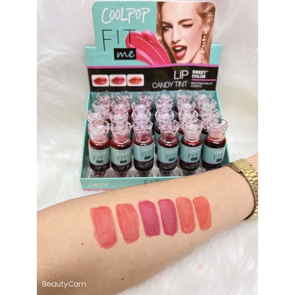 Coolpop Fit me Candy tint set Sweet color moisturizing for lip essence ...