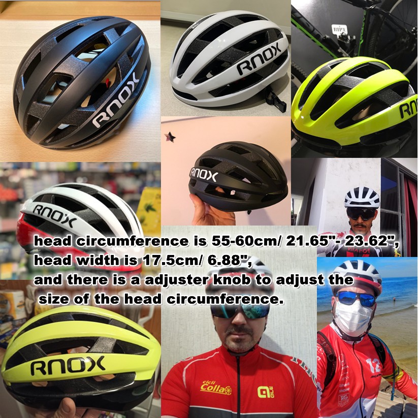 Hot Sale COD Rnox One Piece Road Bike Helmet Unisex Professional Bicycle Helmet Bike Mountain Road Cycling Helmet Shopee Philippines