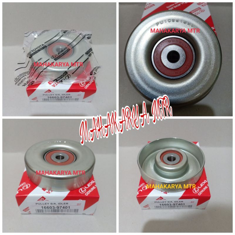 Bearing tensioner pulley pully ac Suit avanza xenia 1300cc Shopee
