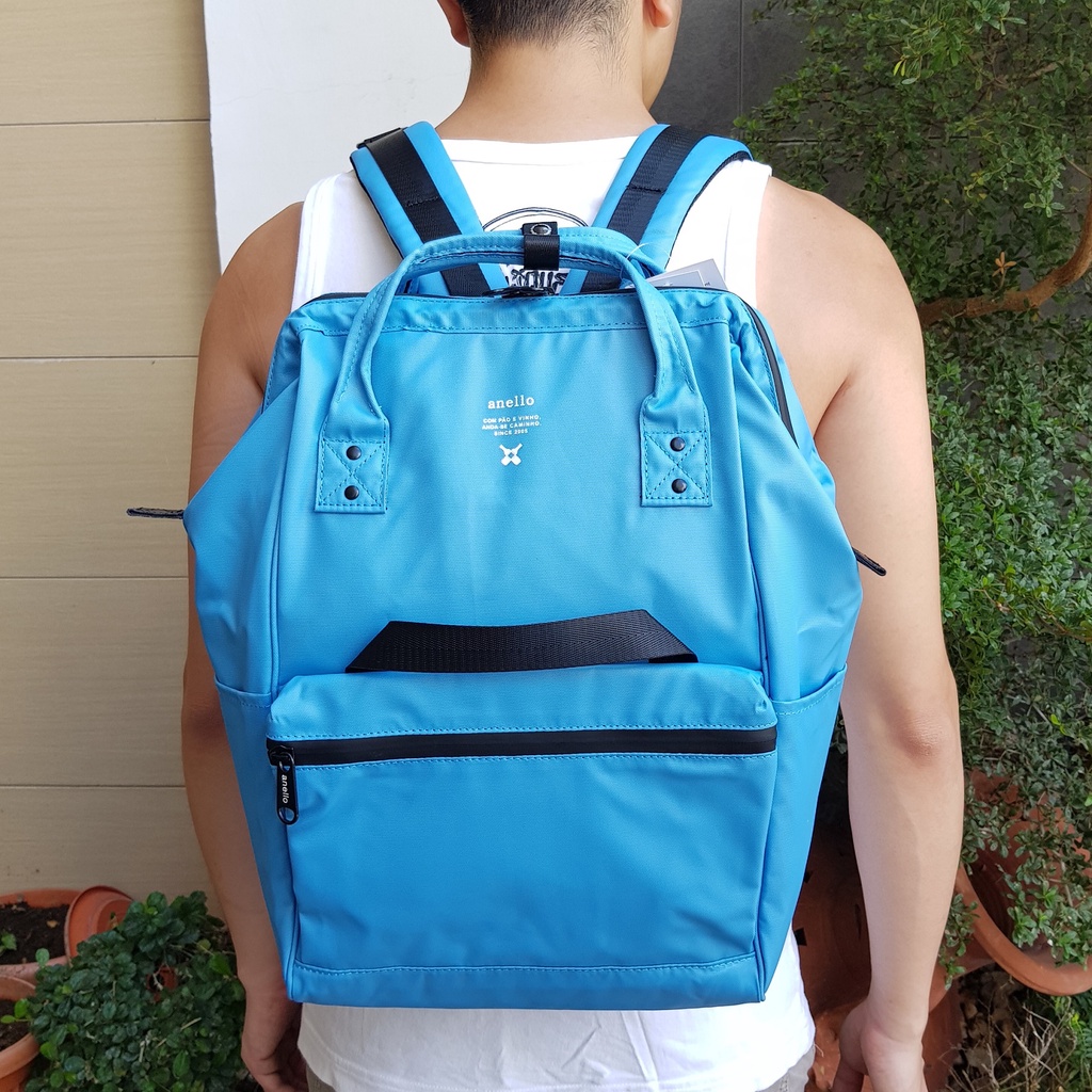 A.N.E.L.L.O Light Blue Japan Style Repellency Waterproof Unisex ...