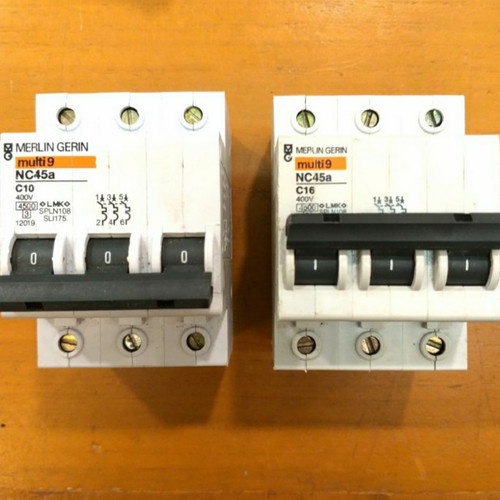 Mcb Nc45a Merlin Gerin 3p 6A,10A,16A,20A,25A,32A,40A,50A,63A 3phase ...