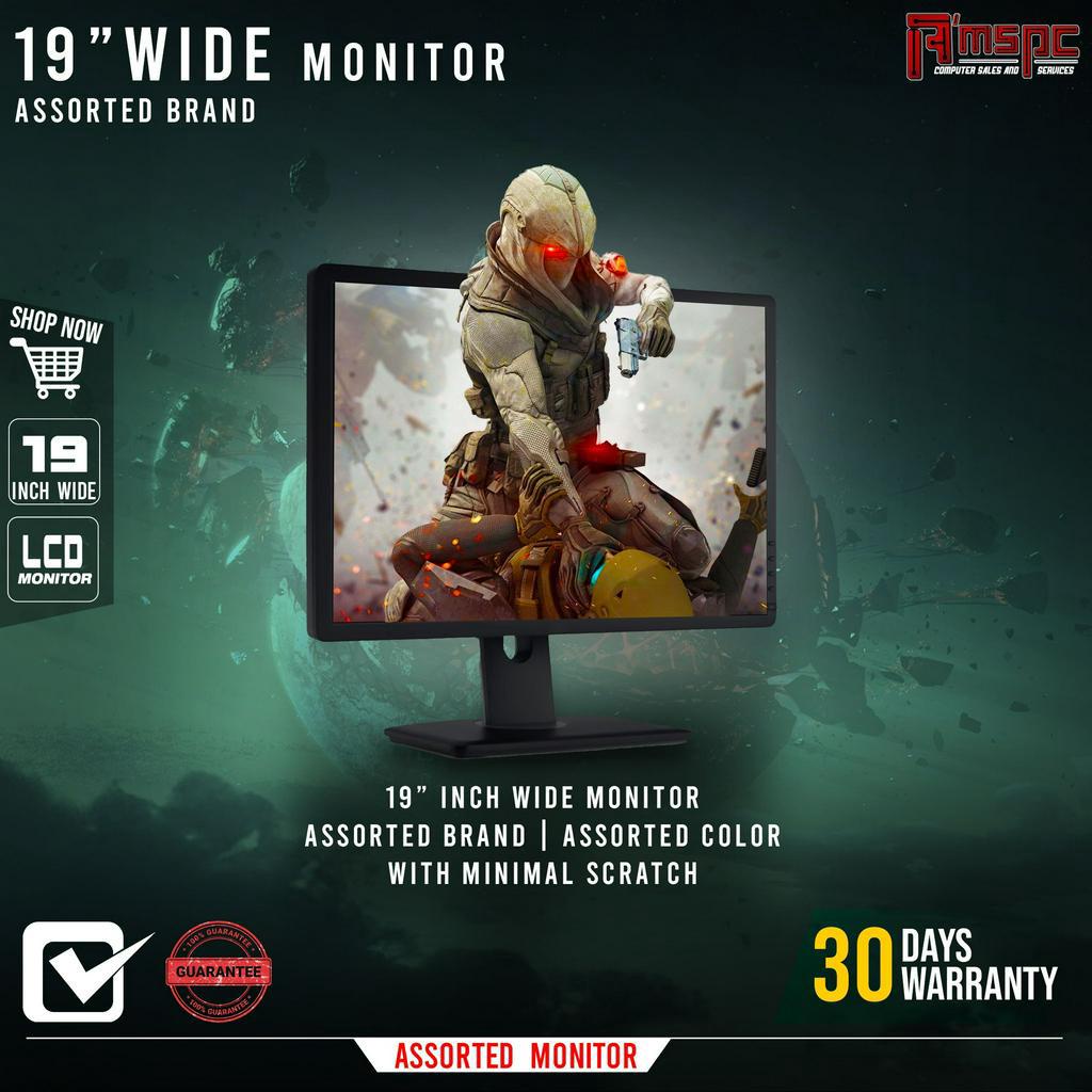 MONITOR ASSORTED BRAND 17 | 19 | 20 | 22 | 23 INCHES | Class A / B ...