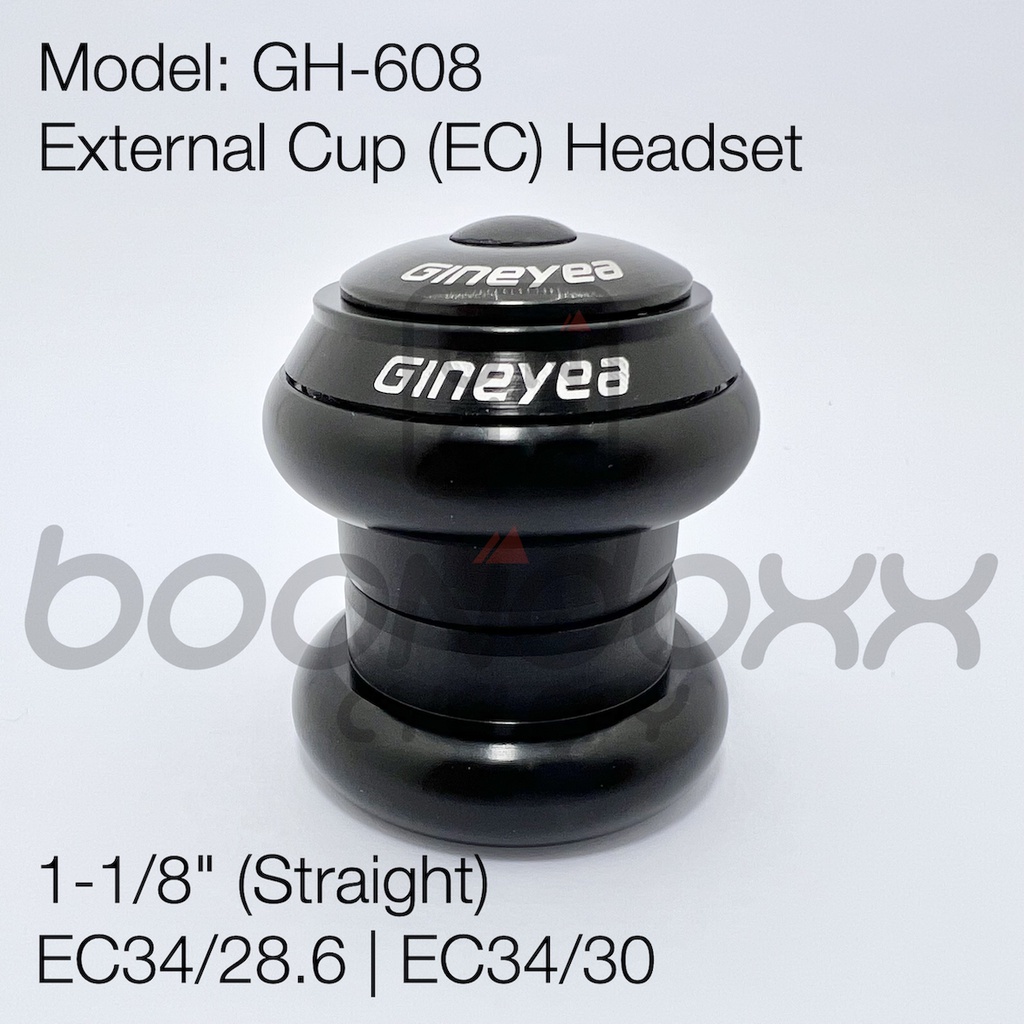 GINEYEA GH608 34mm Straight Headset for MTB Road Bike External Cup EC34 28.6 EC34 30 Shopee Philippines