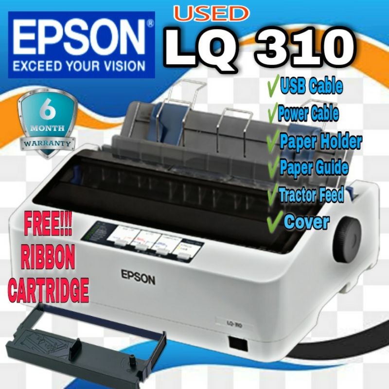 EPSON LQ310 DOT MATRIX PRINTER Shopee Philippines