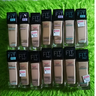 Buy Maybelline Fit Me Matte & Poreless Foundation 110 Porcelain 30ml (1.01  fl oz) · USA