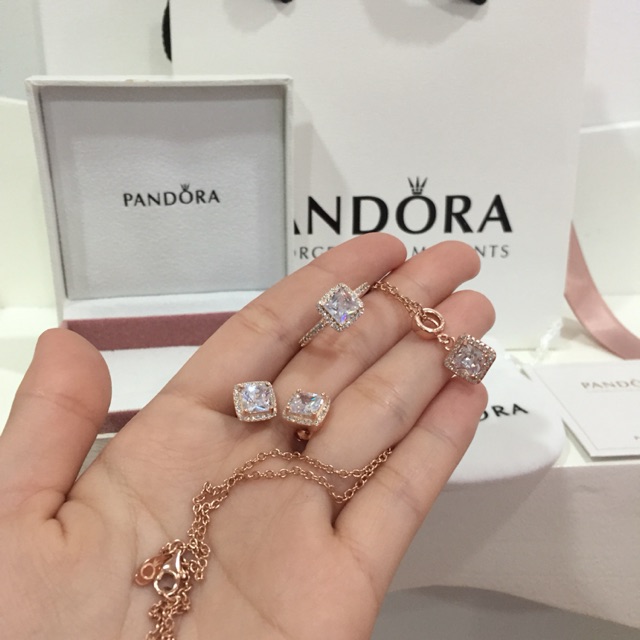 Timeless elegance earrings on sale pandora