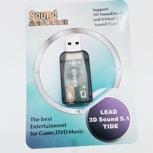 USB SOUND AUDIO CONTROLLER | Shopee Philippines