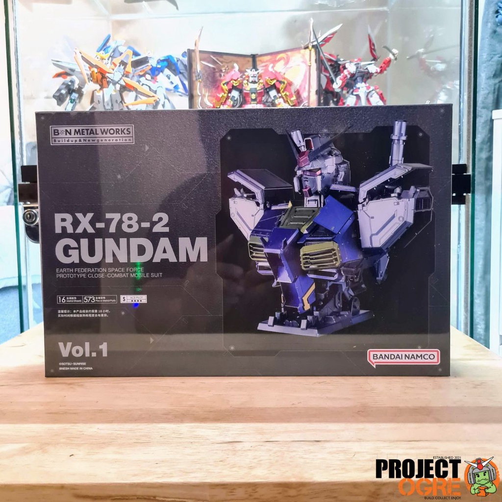 Bandai BN Metal Works Vol.1 RX-78-2 Gundam | Shopee Philippines